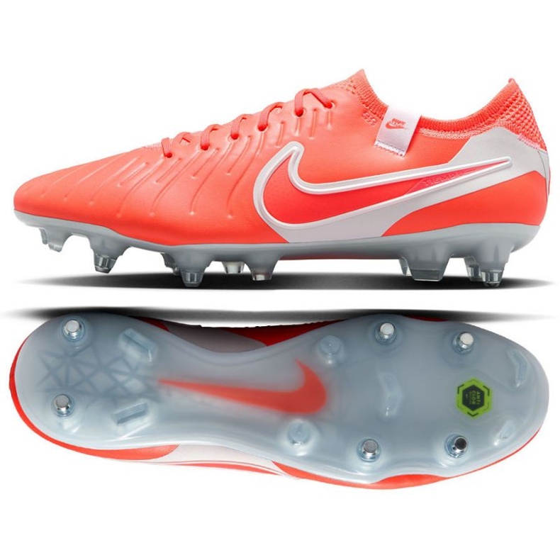 Nike Tiempo Legend 10 Elite SG-Pro AC M DV4329-800 cipő narancssárga