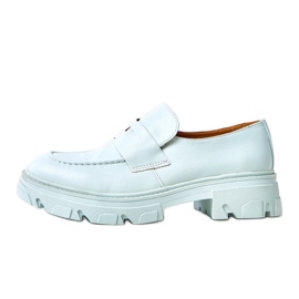 Kék női cipők az Eco -Leather Kirna -tól