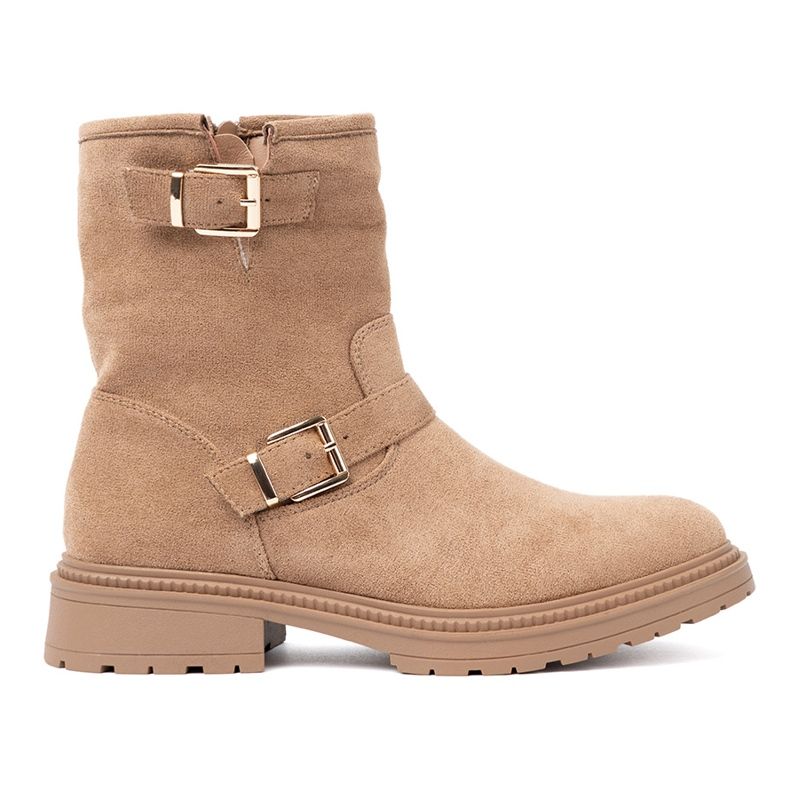 Shelvt Karamellcsizma dekoratív arany bilincsekkel