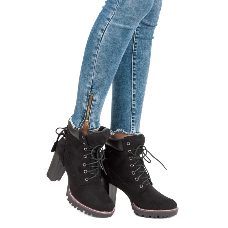 Sergio Todzi Munkavállalók Boot Egy Postán fekete