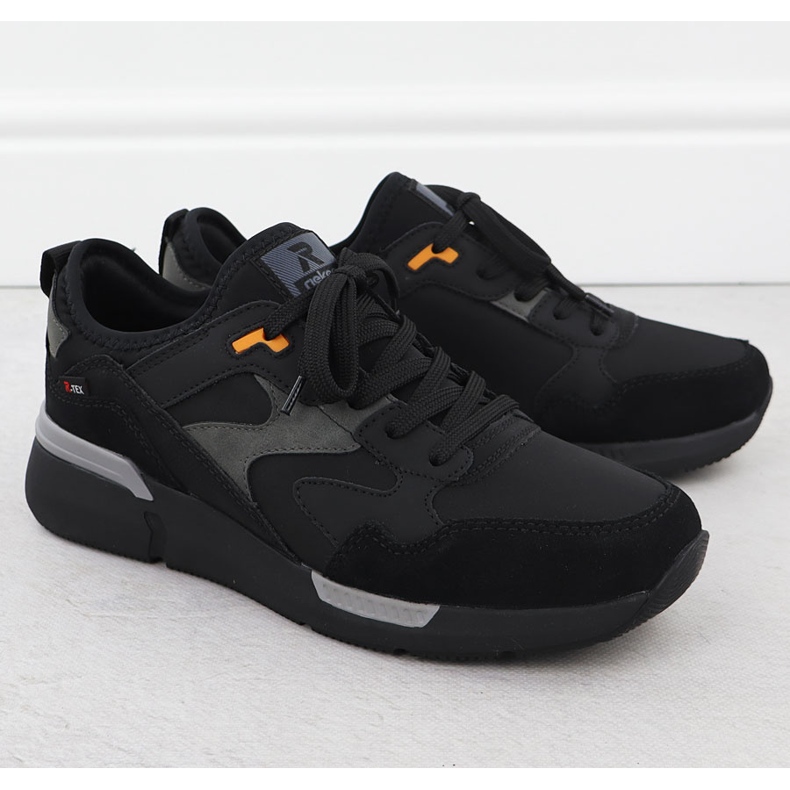 Vízálló sportcipő fekete Rieker U1403-01