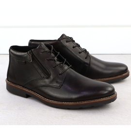 Bőr vízálló férfiak nem szigetelt barna rieker 15324-25