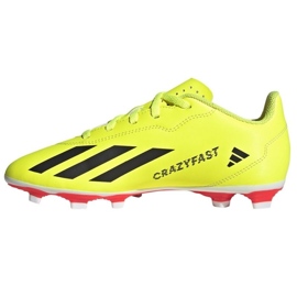 Adidas X Crazyfast Club FxG IF0717 cipő sárga Adidas X Crazyfast Club FxG IF0717 cipő sárga
