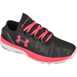 Under Armour Speedform Turbulence Run Fast W 1289792-962 futócipő fekete rózsaszín