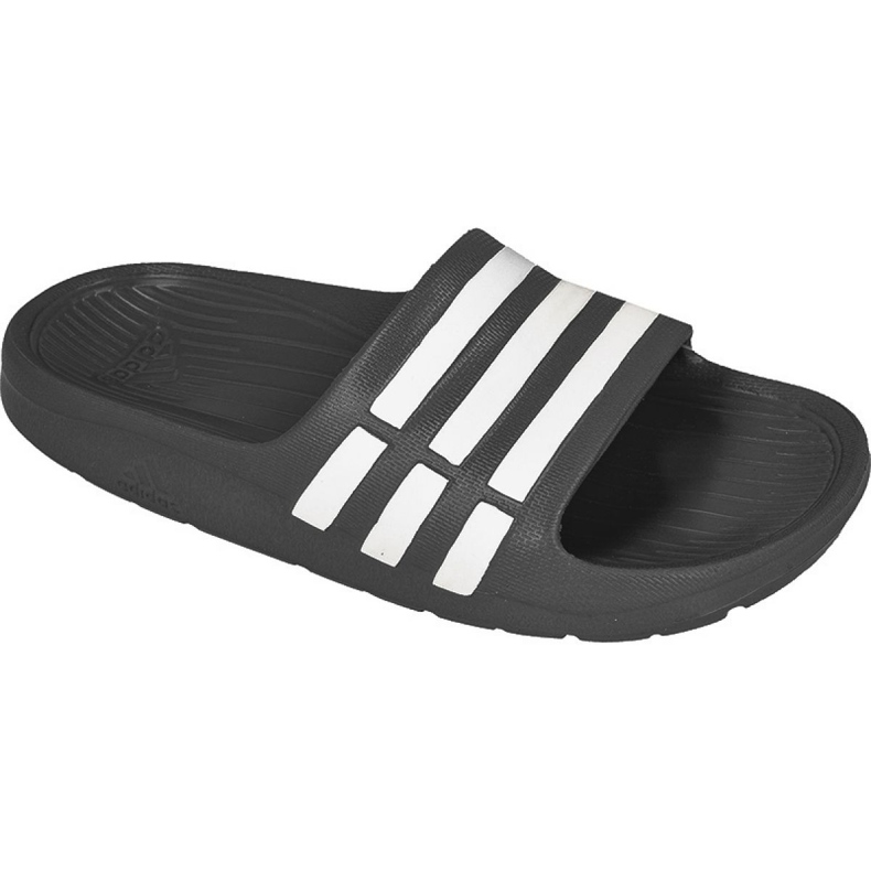 Adidas Duramo Slide K Jr G06799 papucs fehér fekete