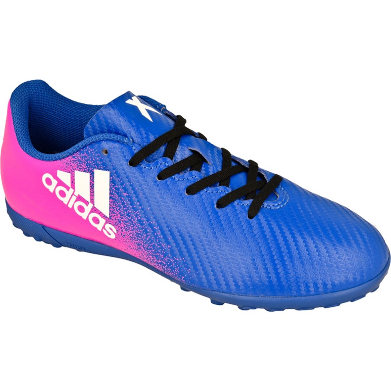 Adidas X 16.4 Tf Jr BB5725 futballcipő kék kék