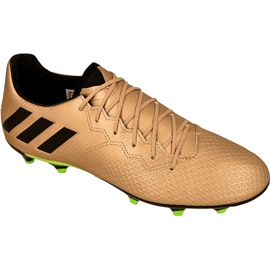 Adidas Messi 16.3 Fg M BA9838 futballcipő aranysárga aranysárga