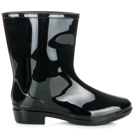 PA1 Lakkozott galushes fekete