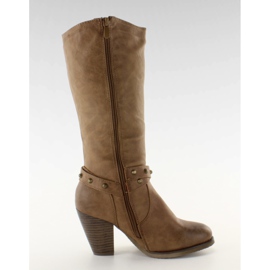 Cowboy csizma sarok Z6286 khaki