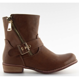 Csizma ferde csúszka FA91 Brown barna