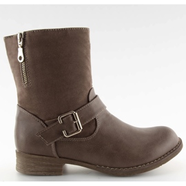 Suede teljes kiőrlésű csizma W57 Khaki