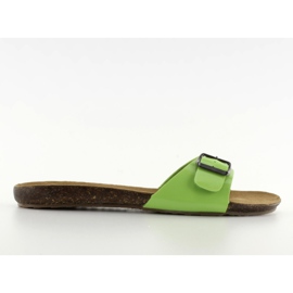 Papucsok IR-283 zöld csattal