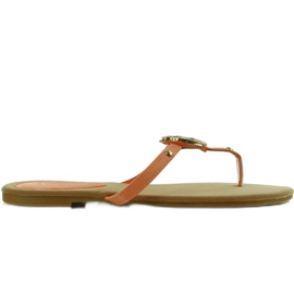 Flip-flop szegecsekkel IR-82 kajszibarack narancssárga Flip-flop szegecsekkel IR-82 kajszibarack narancssárga