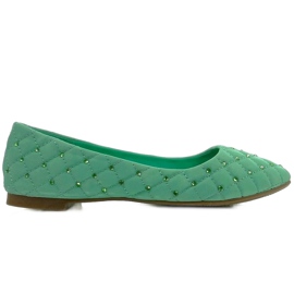 Steppelt balerina XT373 zöld