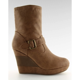 Réteges ékcsizma 888-58 Khaki