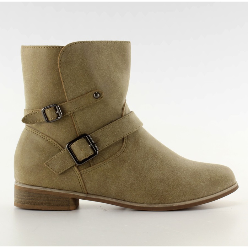 Casual Y343 khaki csizma