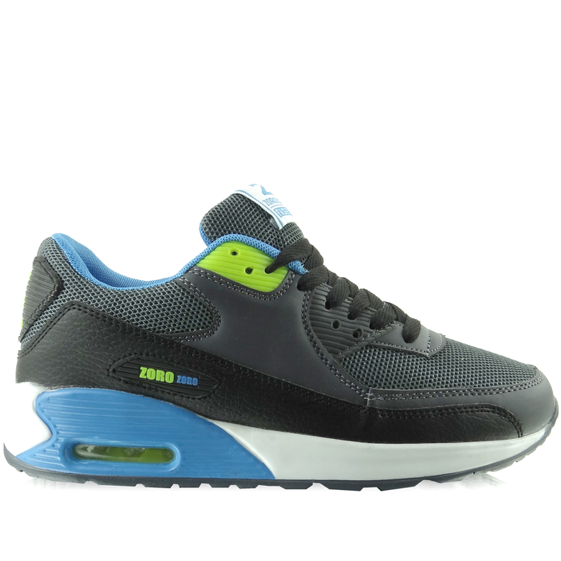 Air B123 szürke / hónapos tornacipő zöld fekete