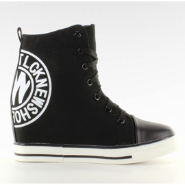 TL251 vászon cipők fekete