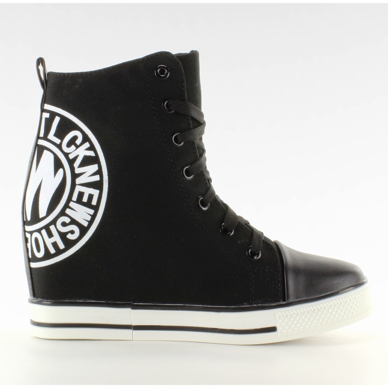 TL251 vászon cipők fekete