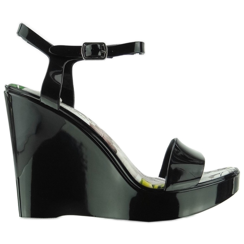 Ékes szandál Meliski PT-5201 Fekete