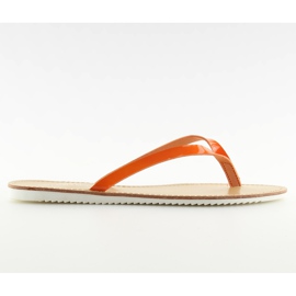 Papucs, fehér talp LS-76 Orange narancs