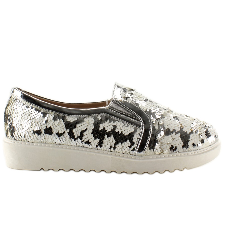 Elegáns Slip-On Rybia Łuska Ww01P szürke