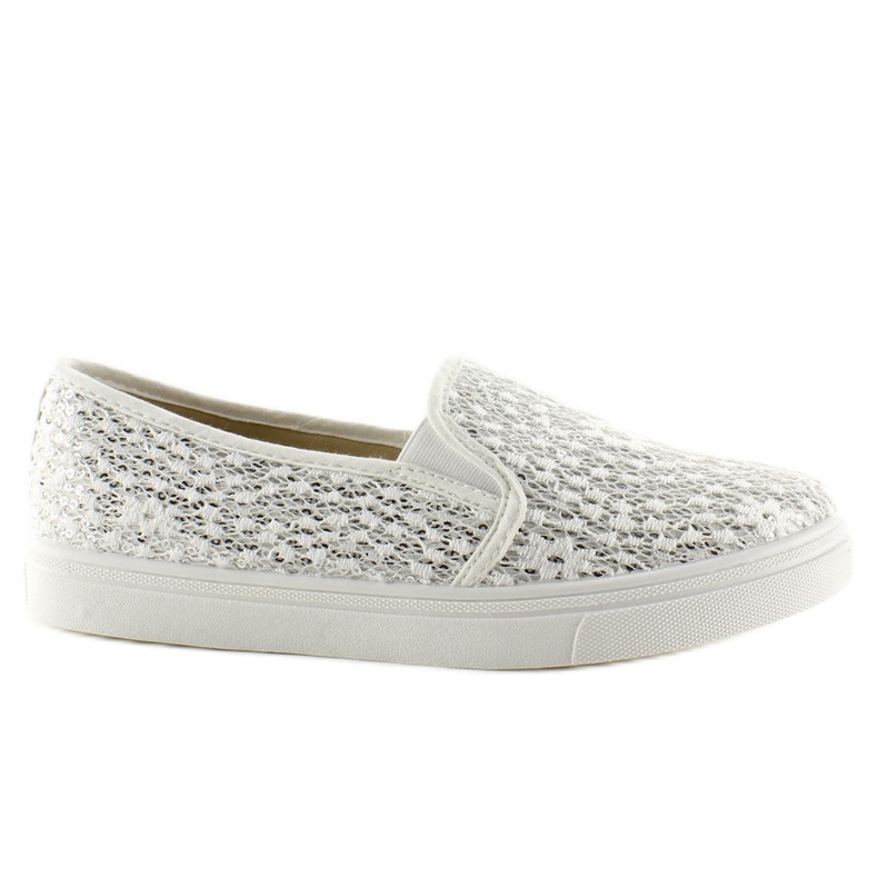 Csipke bebújós pasztellszínek XIN07P Fehér