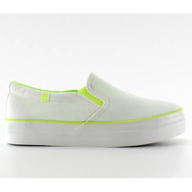 Slipons dupla talppal GF-41 White fehér