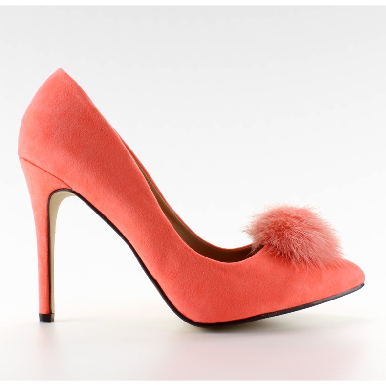 ZJ-06 Narancssárga dobozok pomponjával ellátott tűk rózsaszín