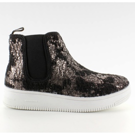 Gyerek Jodhpur csizma talpbélés fekete Gyerek Jodhpur csizma talpbélés fekete