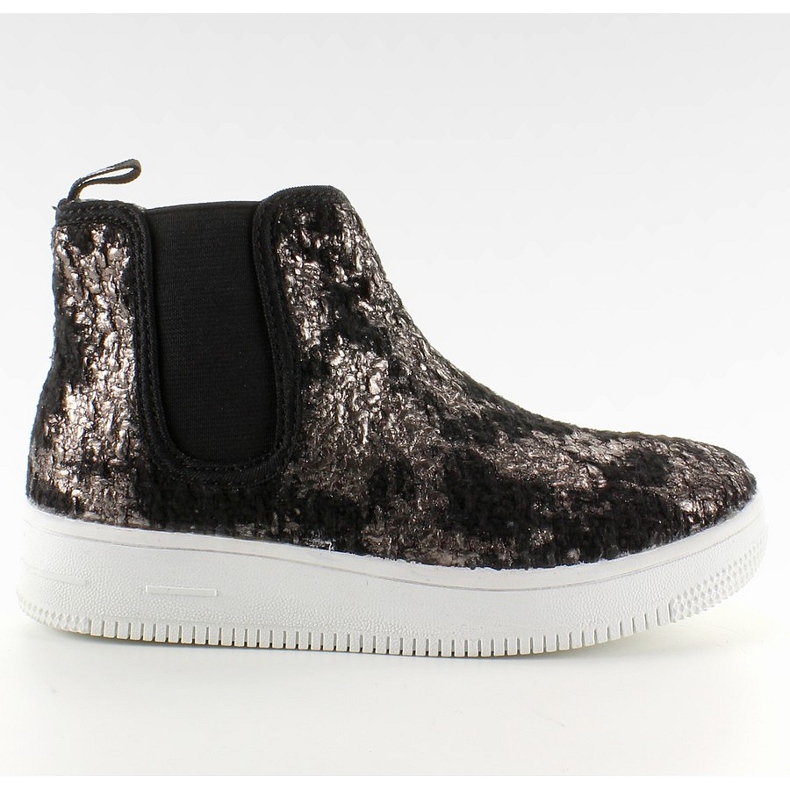 Gyerek Jodhpur csizma talpbélés fekete