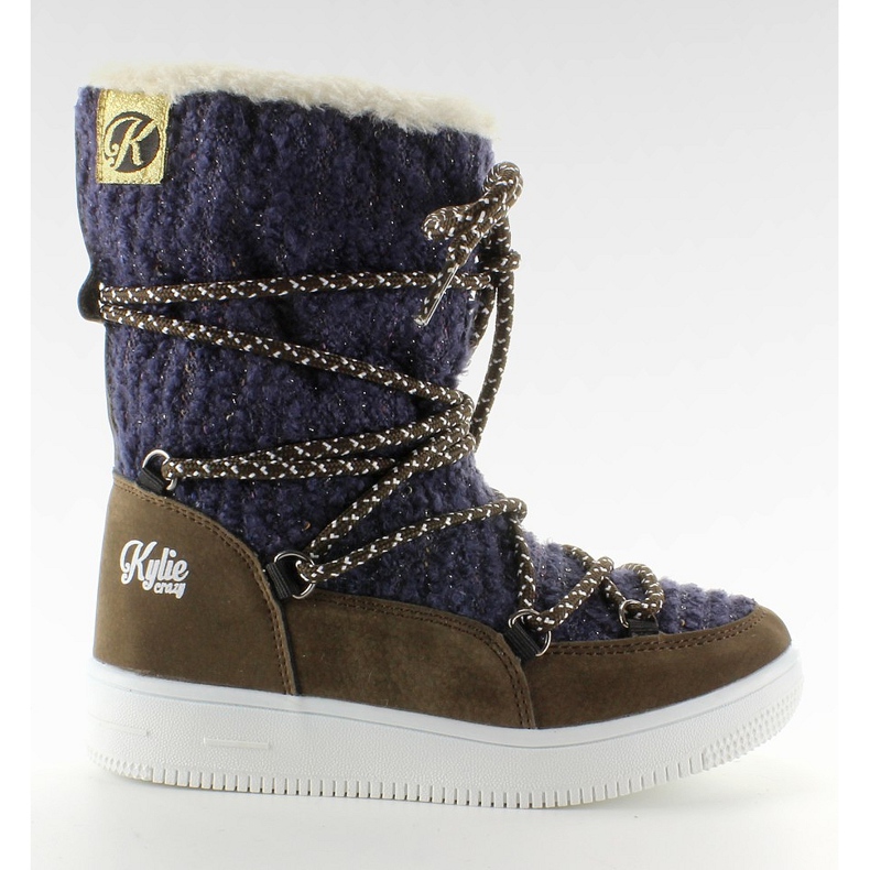 Eskimó hócipő Marino sötétkék
