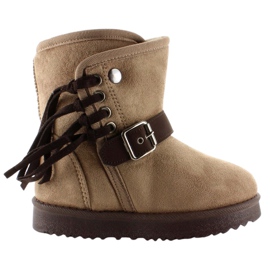 Gyermek Emuski Frędzlamival K1647404 Taupe bézs Gyermek Emuski Frędzlamival K1647404 Taupe bézs