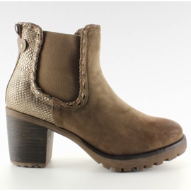 Csizma kígyómotívummal, 725. Khaki fekete Csizma kígyómotívummal, 725. Khaki fekete