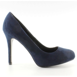 Velúr kerek lábujjak 1738-1 kék sötétkék Velúr kerek lábujjak 1738-1 kék sötétkék