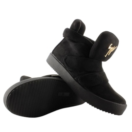 GF-jx29 Fekete velúr tornacipő GF-jx29 Fekete velúr tornacipő