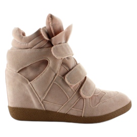 JT19 rózsaszín velúr tornacipő JT19 rózsaszín velúr tornacipő