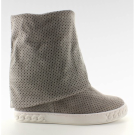 Áttört casadejki szürke felső