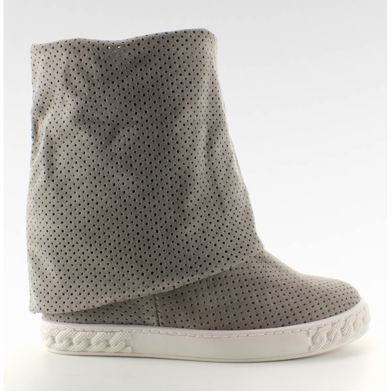 Áttört casadejki szürke felső