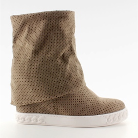 Áttört casadejki roll-up zöld barna