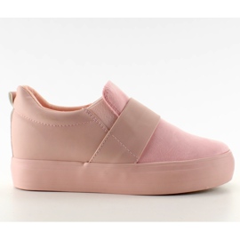 Slipons egy rejtett ék 2018-18 Pink rózsaszín