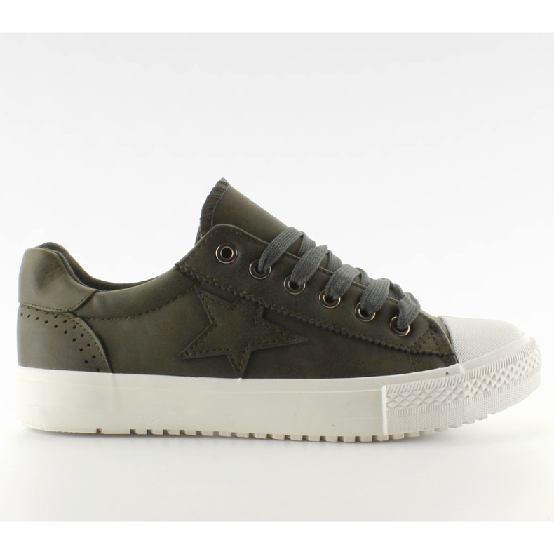 BL71p Zöld csillag cipők