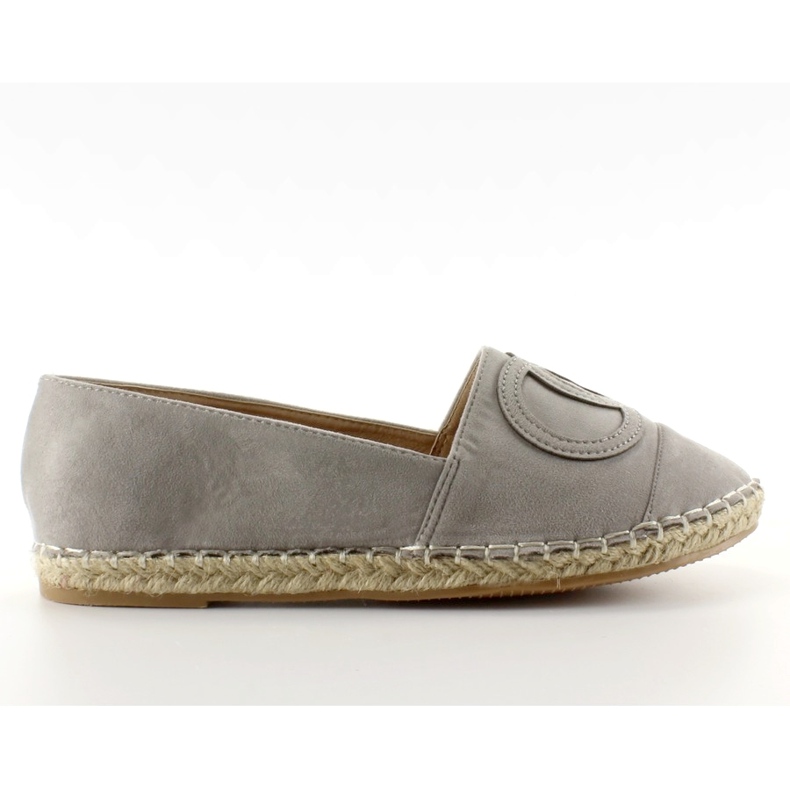Espadrilles chanelki T272P szürke Espadrilles chanelki T272P szürke