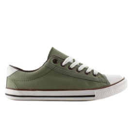 Sneakers Dam. Furnér kivitel Bl63 Green zöld