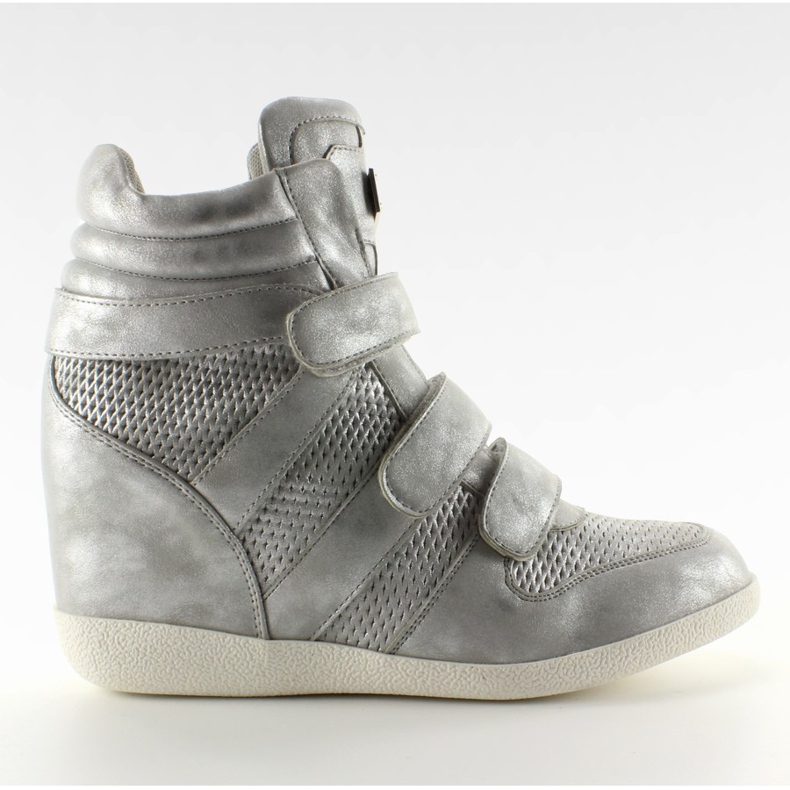 Teljes arcú cipők JT35 ezüst szürke