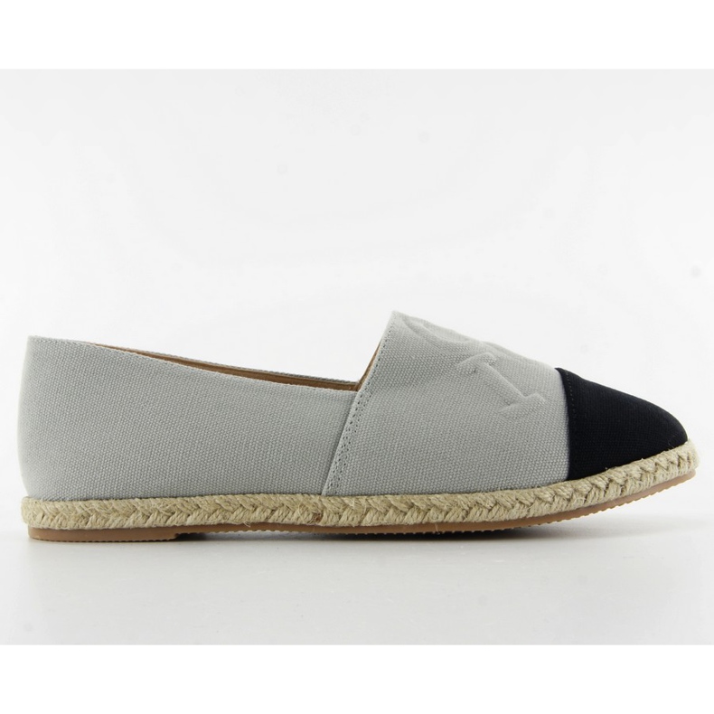 Esapdryles dombornyomott betűkkel T267 Szürke fekete