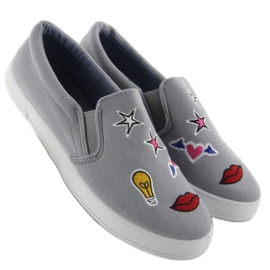 Sliponok JX41P szürke foltokkal Sliponok JX41P szürke foltokkal