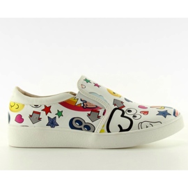 Képregény rövidnadrág 6120 Fehér