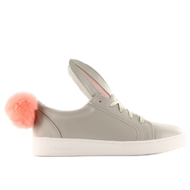 Nyuszi tornacipő sérülésekkel 7117 szürke Nyuszi tornacipő sérülésekkel 7117 szürke