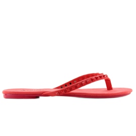 Flip-flop szegecsekkel DD26 piros Flip-flop szegecsekkel DD26 piros